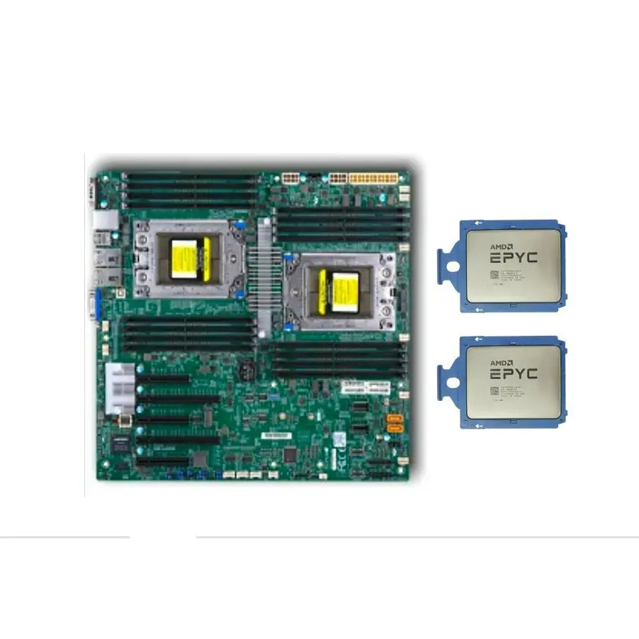 超微 H11DSi-NT E-ATX 主板 + 2* AMD EPYC 7551 64 核 128 線程 CPU