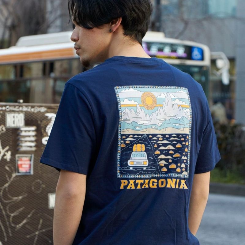 Patagonia Summit Road 有機巴塔短袖T恤