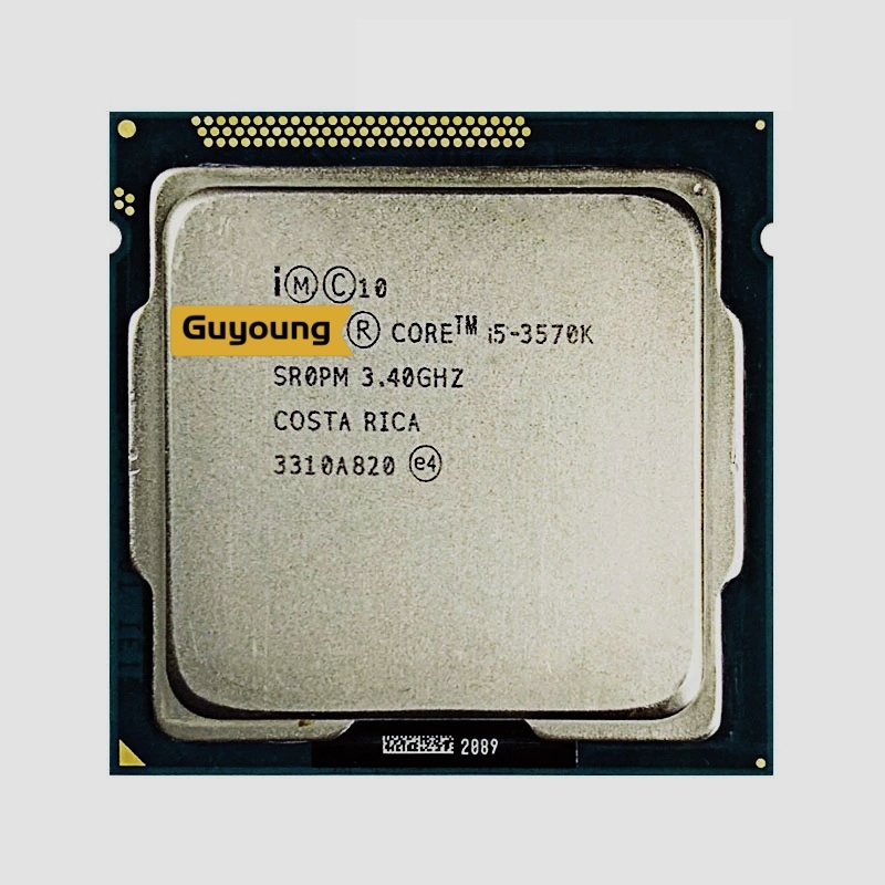Yzx Core i5 3570K i5-3570K 3.4 GHz 二手四核四線程CPU處理器 6M 77W LGA