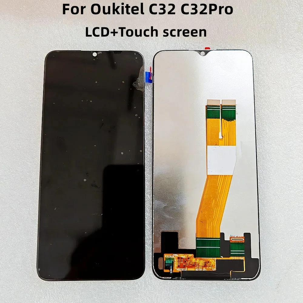 6.57" 適用於 Oukitel C32 LCD 顯示屏組件更換 Oukitel C32 Pro 顯示屏 LCD 屏幕