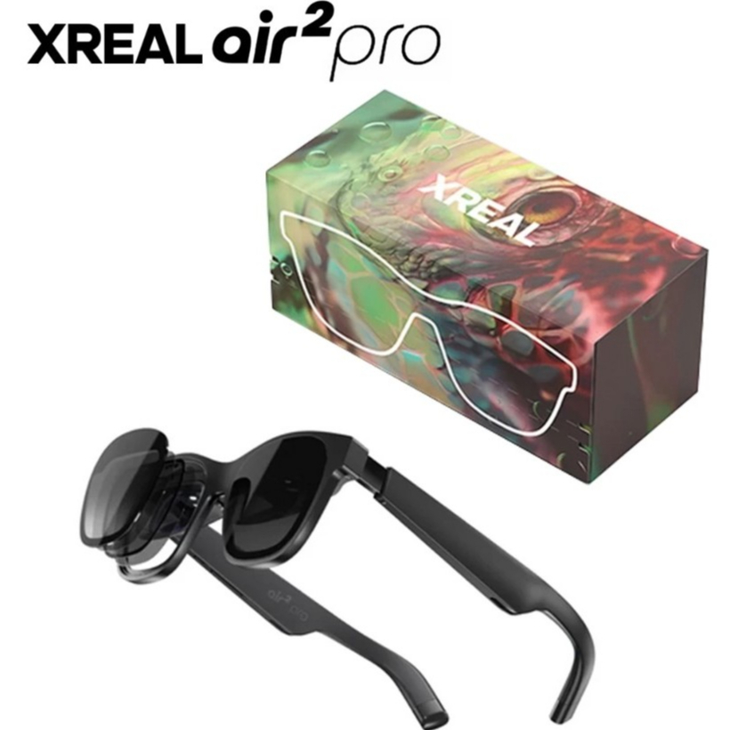Xreal Air 2 Pro Nreal 智能AR眼鏡 電致變色調整  120Hz高刷 SONY硅基OLED屏  DP