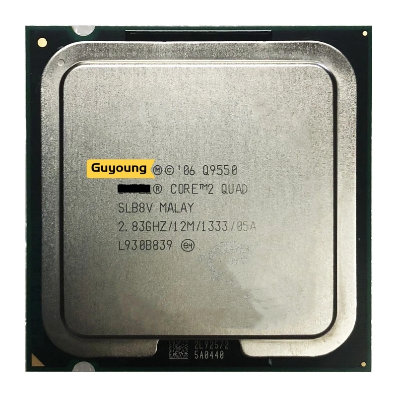 Yzx Core 2 四核 Q9550 cpu 處理器 SLAWQ SLB8V 2.83GHz 12MB 插槽 775