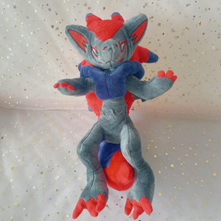 30 釐米口袋妖怪毛絨皮卡丘系列 Zoroark 動漫人物高品質毛絨公仔寵物模型兒童最好的生日禮物