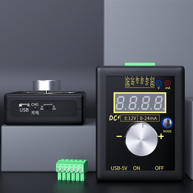 FNIRSI SG-002數字4-20mA 0-10V電壓Gerador信號電流變送器專業電子測量儀器