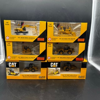 [Norscot]CAT 卡特彼勒工程機械推土機工程車模型 1/87 黃