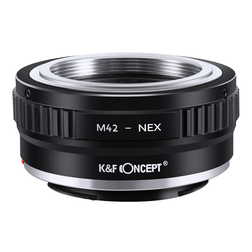 K&amp;f 概念適配器標記,用於 M42 螺絲鏡頭到索尼 E 卡口相機 NEX a7R2