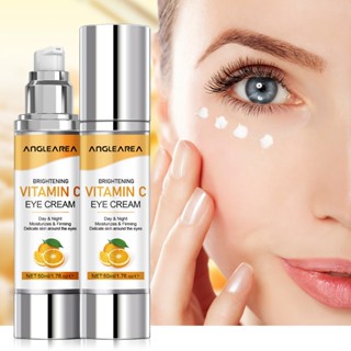 【維他命E滋養】RUOALL維他命C眼霜50ml - 抗皺、淡紋、淡化黑眼圈,提亮眼部區域,緊緻彈力