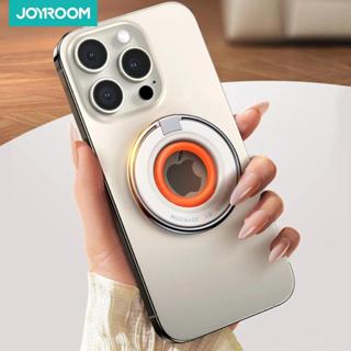 【JOYROOM 機樂堂】鋅合金磁吸指環手機支架通用矽膠防護安全便攜桌面指環支架 適用 蘋果 15-14-13系列