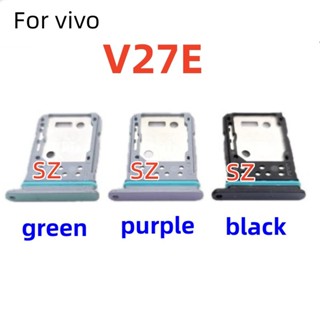 適用於 VIVO V27E Sim 托盤卡槽座卡座讀卡器 SD