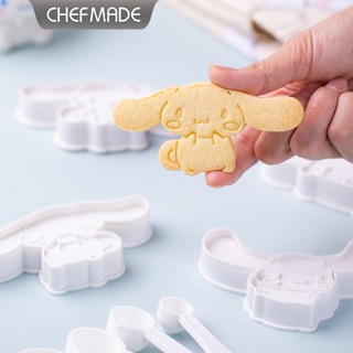 Chefmade Cinnamoroll 4PCS/Set 卡通可愛立體餅乾模具蛋糕餅乾模具套裝烘焙模具烘焙工具 CL5