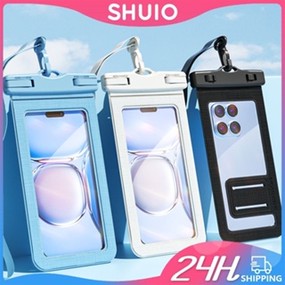 Shuio 通用防水手機殼觸摸屏防雨水下手機保護套袋