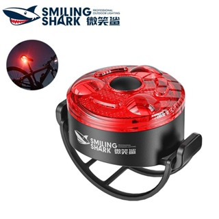 微笑鯊正品 CWD400 USB腳踏車尾燈 Type-C 3檔 防水戶外夜騎登山腳踏車尾燈