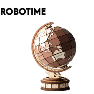 Robotime 3D 木製拼圖地球奇蹟 277 件 DIY 木製模型建築組裝模型成人禮物-TGM01
