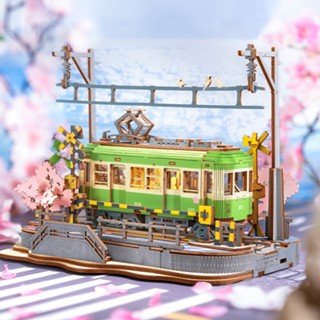 Robotime 3D 木製拼圖 Rolife Sakura Journey 成人 3D 木製拼圖禮物 - TGS02