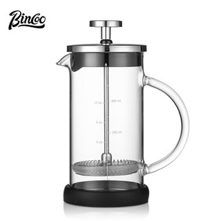 Bincoo 法式壓制玻璃咖啡壺廚房家用辦公室手持茶壺 350ml 600ml