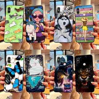 XIAOMI MI 適用於小米 Mi Max 3 的小米 Mi Max 3 手機殼新設計 2024 全覆蓋保護軟矽膠外殼