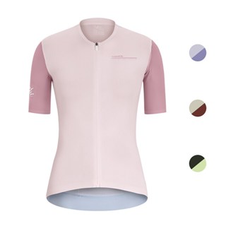 Santic 騎行服女式透氣防滑反光口袋專業自行車襯衫 WL24C02243