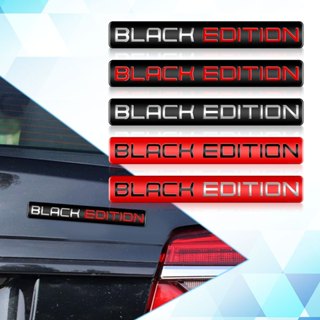 HONDA BMW NISSAN 黑色版標誌 3D 汽車鋁貼紙標誌英文字母適用於寶馬奧迪梅賽德斯大眾豐田本田日產起亞配件