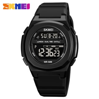 Skmei 1821 軍用防水運動數字男士手錶 LED 倒計時電子男士手錶男時鐘 2023 reloj hombre