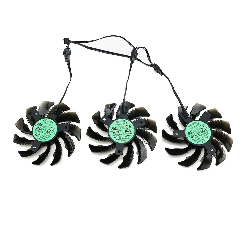 技嘉 GTX 1080 WINDFORCE OC 8G /GTX 1080 D5X 8G 顯卡風扇