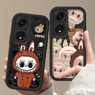 防跌落手機殼卡通塗鴉外殼矽膠軟殼手機套 適用於 OPPO A60 / CPH2631