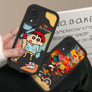 防跌落手機殼卡通塗鴉外殼矽膠軟殼手機套 適用於 Samsung Galaxy A03 Core