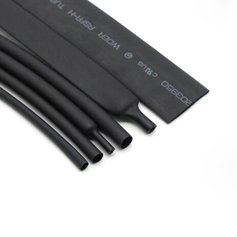 黑色2:1熱縮管電纜線保護器1mm~100mm電纜套管熱縮管套管熱縮