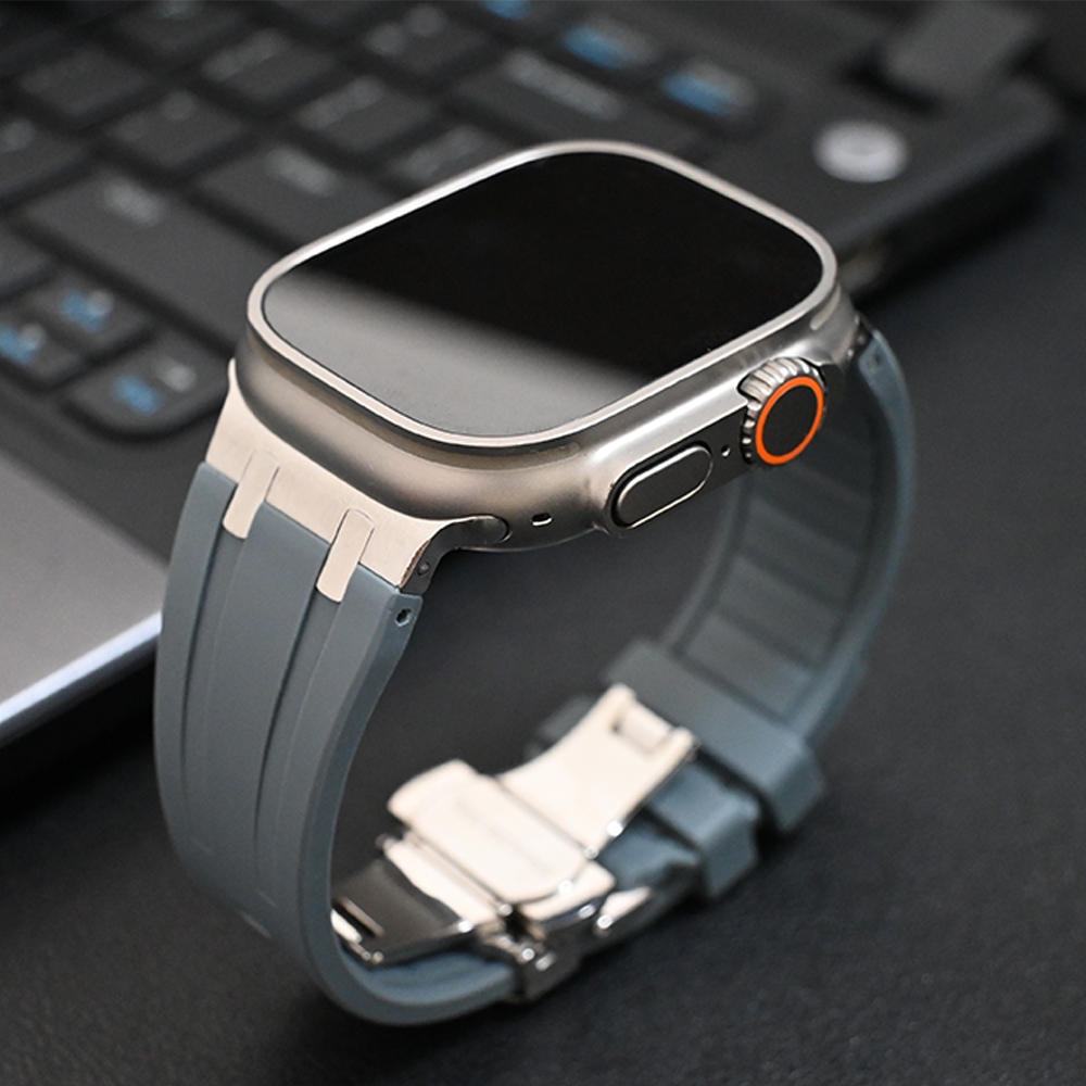 AP錶帶 防水矽膠 Apple Watch Ultra3 2 49mm 运动防汗 S11 10 46mm 44 45mm