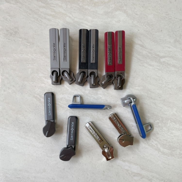 samsonite行李箱修復適配部分samsonite拉桿箱行李箱拉鍊頭配件密碼鎖拉片維修