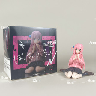 8cm Bochi The Rock 動漫人物 Gotoh Hitori 吉他女孩動作公仔 PVC 雕像模型娃娃收藏臺裝