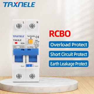230v 2P漏電斷路器30mA過載短路漏電保護RCBO