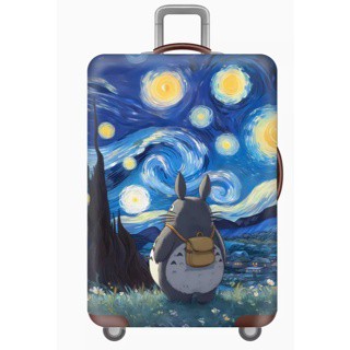 星空龍貓行李箱保護套，加厚高彈性旅行箱保護套，旅行配件（不是行李箱，不是旅行包）