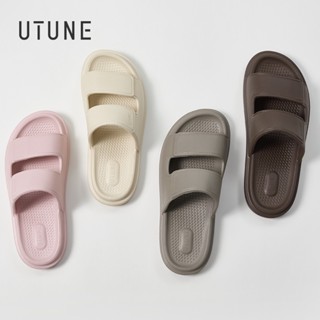 UTUNE 時尚多色雙綁帶拖鞋男女通用室內防滑設計夏季戶外露營拖鞋大尺寸35-47