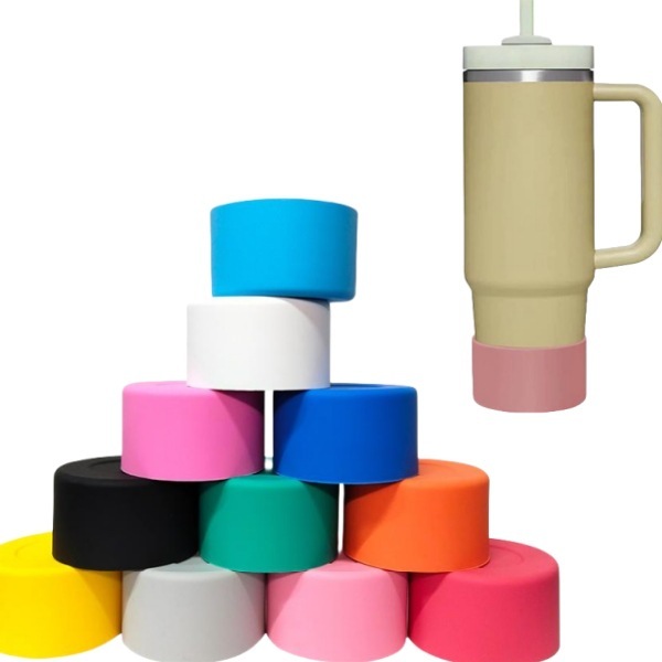 Stanley杯用矽膠套 玻璃水杯水瓶保護套矽膠保護套 底座7cm 底座7.5cm 底座9cm 絕緣矽膠保護支架 運動水