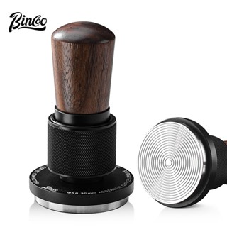 BINCOO 恆力壓粉錘 沖擊30磅 意式咖啡壓粉器 布粉器底座套裝 51/58MM