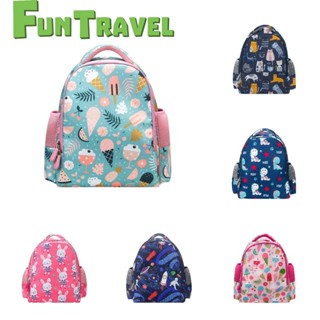 FUNTRAVEL 返校兒童書包 後揹包 帶反光條防水學前書包幼兒園書包可愛輕便護脊減壓書包