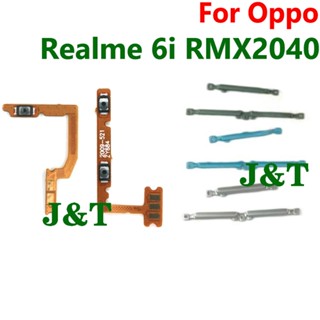 適用於 Realme 6i RMX2040 側鍵帶狀電纜的電源開關音量按鈕柔性