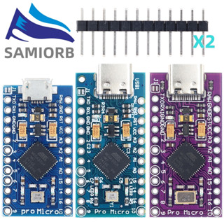Mini/Type-C/Micro USB Pro Micro ATMEGA32U4 5V/16MHZ 模組帶有用於 a