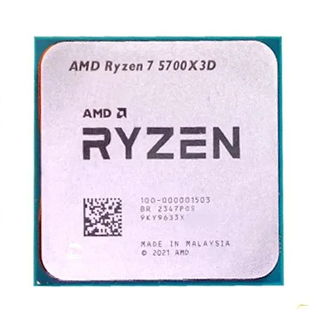 AMD R7 5700X3D盒裝/散片處理器CPU8核心16線程3D緩存 遊戲電競