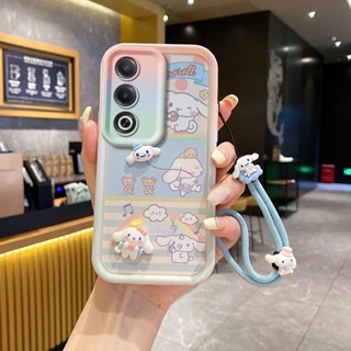 矽膠軟套卡通3D立體貼片公仔手環手機殼 適用於 OPPO A3 Pro 5G / A3 Energy / A3 Acti