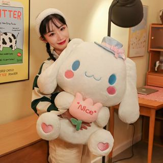 【現貨/免運】兒童生日禮物大耳狗娃娃觸感柔軟不變形可愛娃娃公仔抱枕毛絨玩具女孩玩具玩偶交換禮物兒童節禮物畢業禮物幼兒園