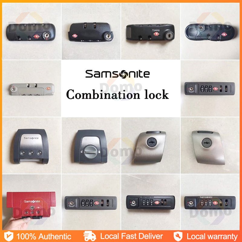 SAMSONITE 新秀麗密碼鎖盒密碼鎖配件旅行箱拉鍊頭拉桿箱鉸鏈把手把手靜音