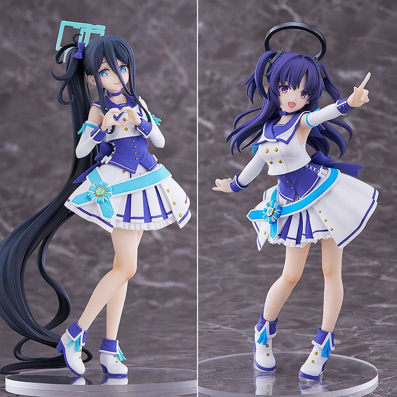藍色檔案 Yuuka/Aris:淘氣(直版) 流行遊戲藍色檔案中的站立姿勢人物模型人物&&*&