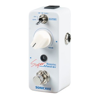 SONICAKE Sonic Super Master Clean Boost Buffer 吉他貝司效果踏板