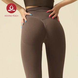 MOVING PEACH 女束腹提臀褲翹臀褲leggings塑身褲高腰無T線運動緊身褲彈力瑜珈長褲重訓健身壓力褲 ALG