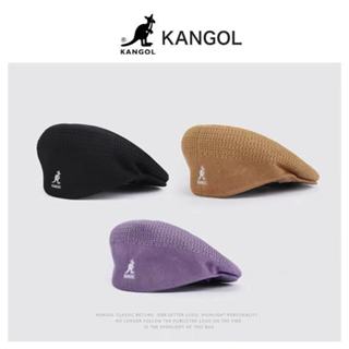 KANGOL袋鼠貝雷帽針織帽英倫復古夏季薄款鴨舌帽ins熱門網眼帽子