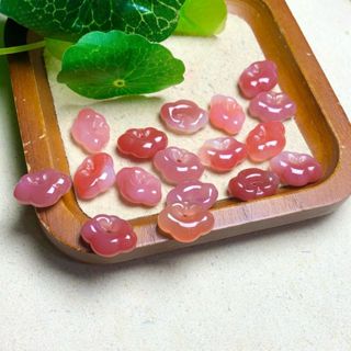 天然鹽源瑪瑙如意新貨到diy配飾小件腳鏈手鍊項鍊配件飾品