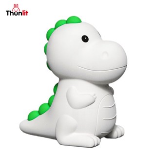 Thunlit 恐龍小夜燈可愛矽膠兒童床頭睡眠燈 1200mAh 可充電