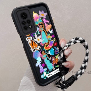 Redmi Note 11S 4G Note 11 4G 矽膠防摔手機殼美學卡通可愛公主圖案新設計 TPU 軟殼