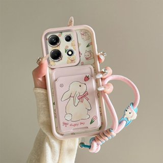 手機殼卡套二合一外殼防摔矽膠軟殼卡通手機套 適用於 Infinix Note 30 4g / 5g / X6833B /